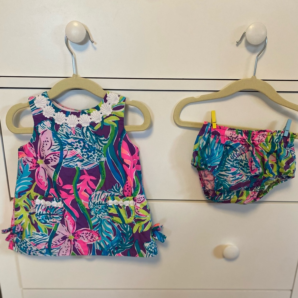 Lily Pulitzer Baby Lily Infant Dress Size 6-12 months